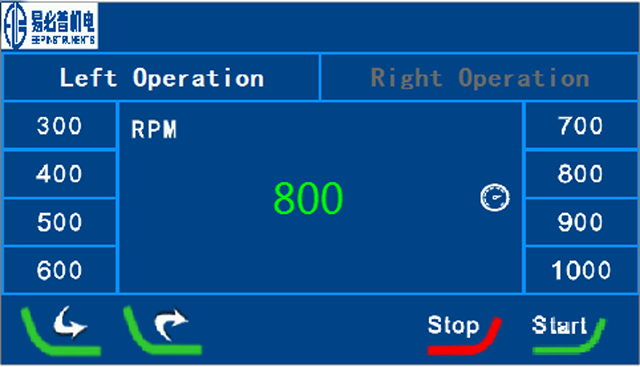 metallographic grinder polisher Pantalla táctil de la máquina de pulido