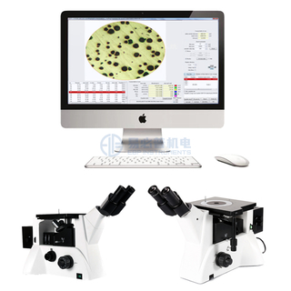 Microscopio de examen metalográfico de hierro dúctil 50X-500X