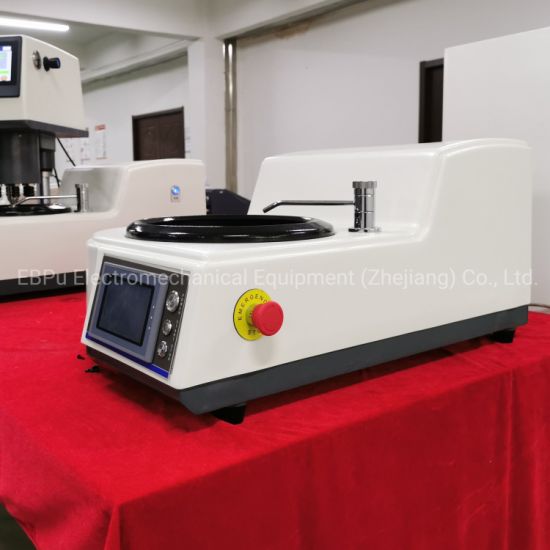 Rectificadora pulidora de preparación de muestras metalográficas de precisión