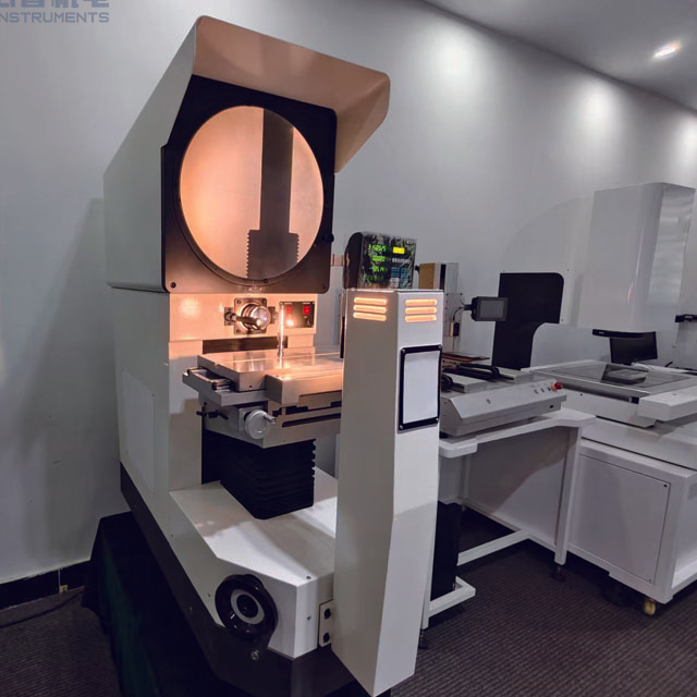 Comparador óptico EYP-200H/250H de la medida de la alta exactitud del proyector de perfil horizontal de la precisión