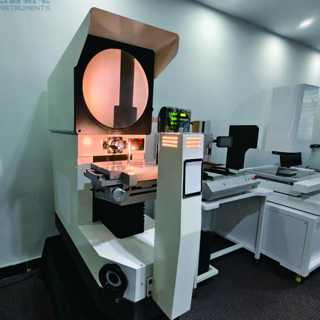 Comparador óptico EYP-200H/250H de la medida de la alta exactitud del proyector de perfil horizontal de la precisión