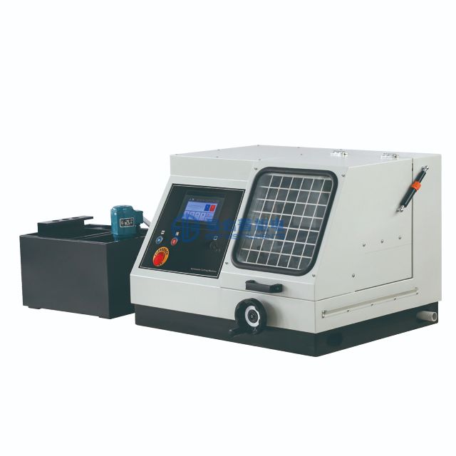 Máquina cortadora abrasiva de muestras metalográficas automática de precisión eCM-350AT