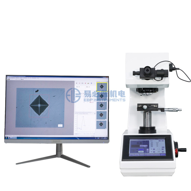 Probador de dureza Micro Vickers Knoop automático digital MHVD-1AT-8P