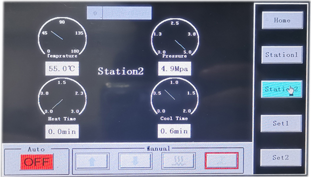 M&aacute;quina de prensa de montaje caliente
