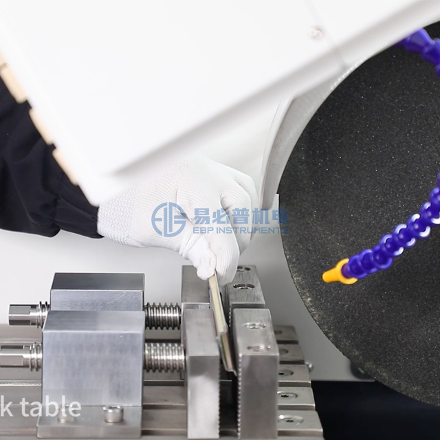 Máquina de corte de muestra metalográfica automática Cortador de concreto de metal
