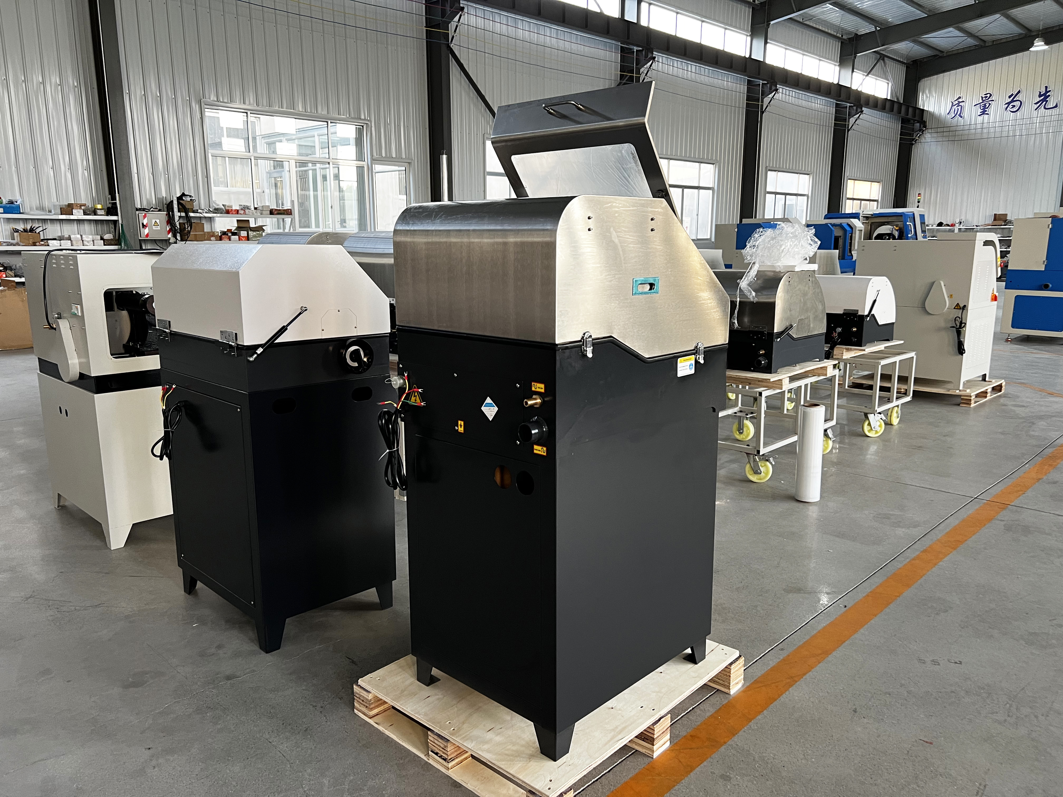 m&aacute;quina de corte de muestra metalogr&aacute;fica manual