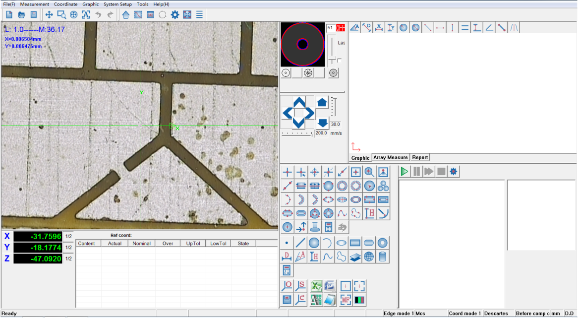 M&aacute;quina de medici&oacute;n de v&iacute;deo CNC