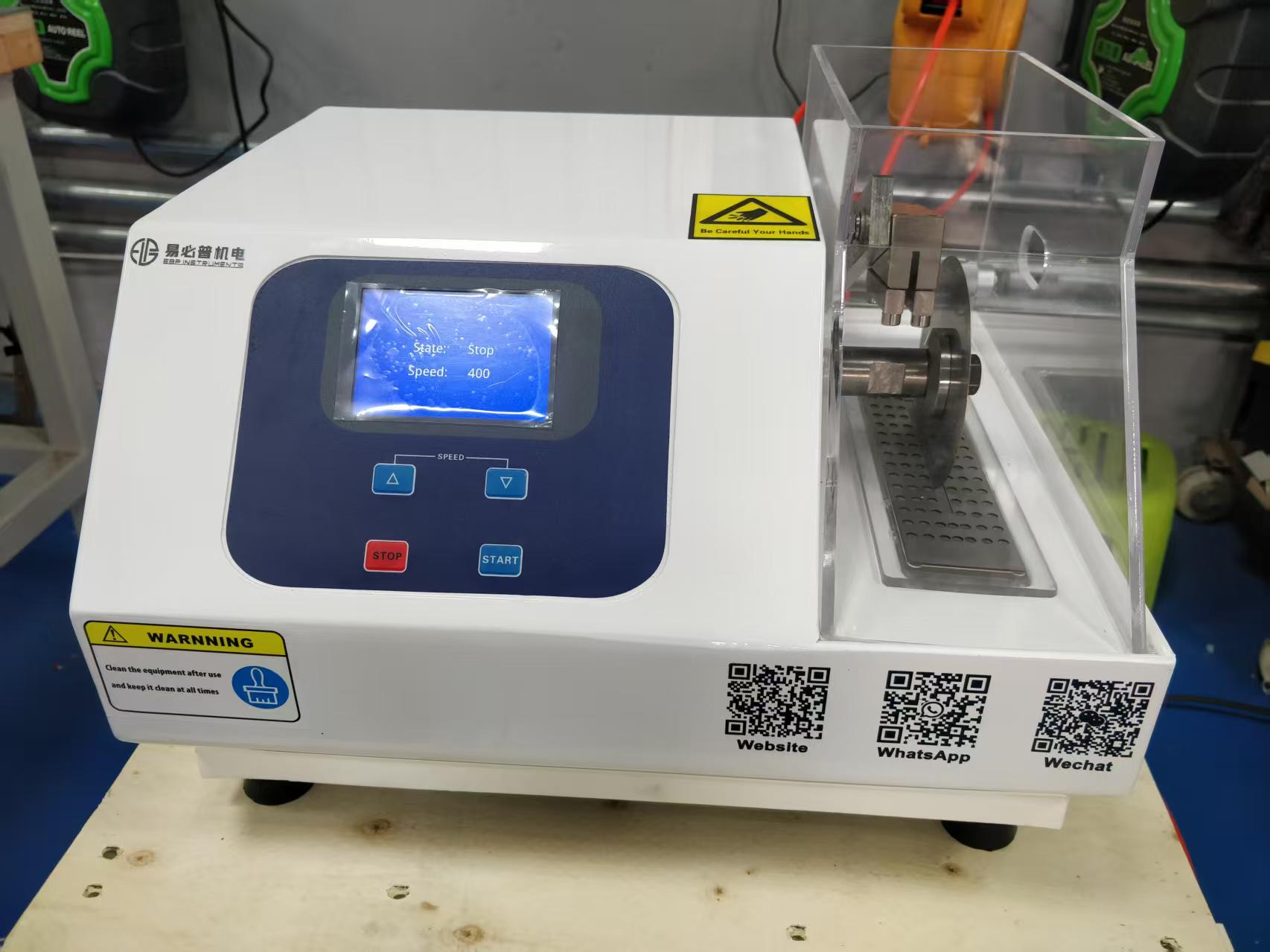M&aacute;quina de corte de muestra metalogr&aacute;fica de precisi&oacute;n