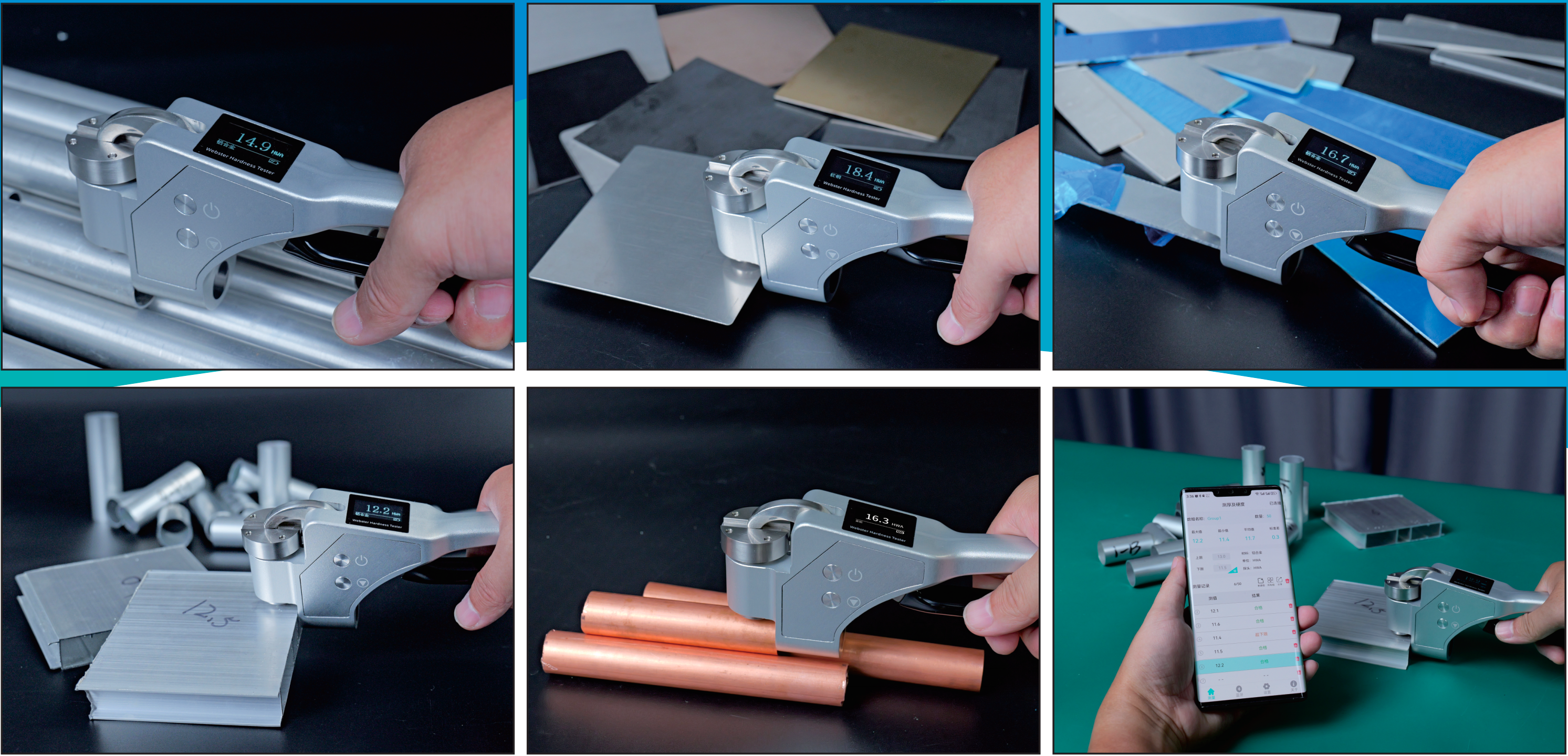 probador de dureza webster c&oacute;mo trabajar