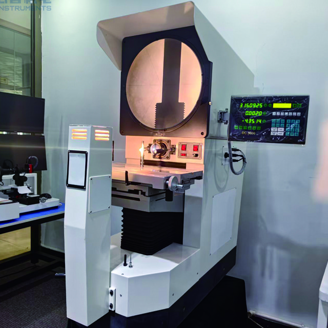 Comparador óptico EYP-200H/250H de la medida de la alta exactitud del proyector de perfil horizontal de la precisión