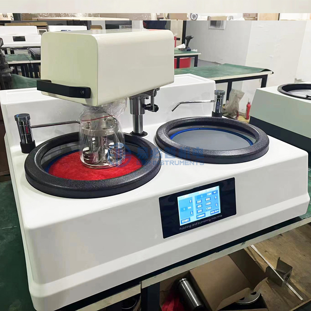 Muestra de máquina de pulido de molinillo para la preparación de muestras metalúrgicas