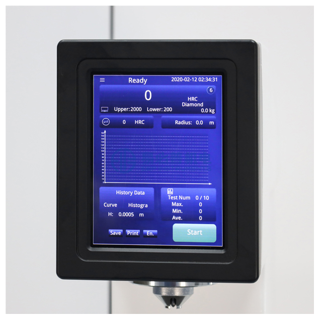 Tester de dureza Digital Rockwell Twin Digital Twin Advanced Close Loop con diseño de celda de carga