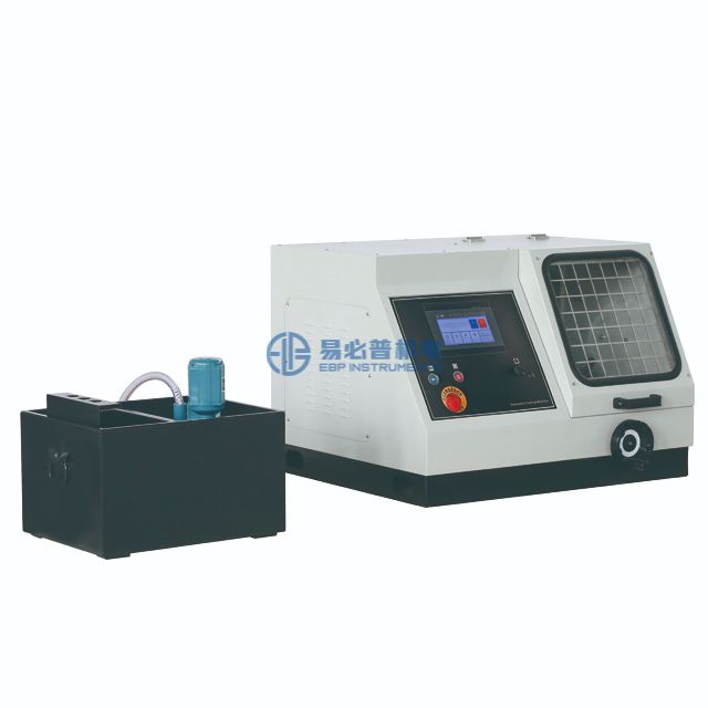 Máquina cortadora abrasiva de muestras metalográficas automática de precisión eCM-350AT