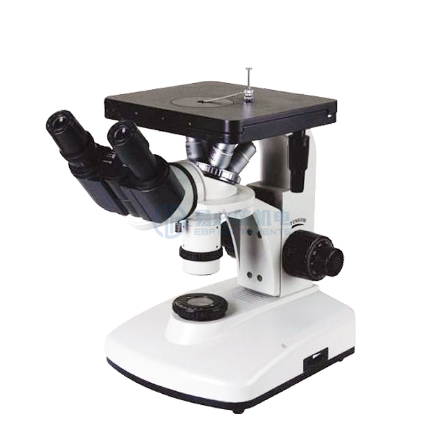 Microscopio metalúrgico binocular invertido 100X - 1250X