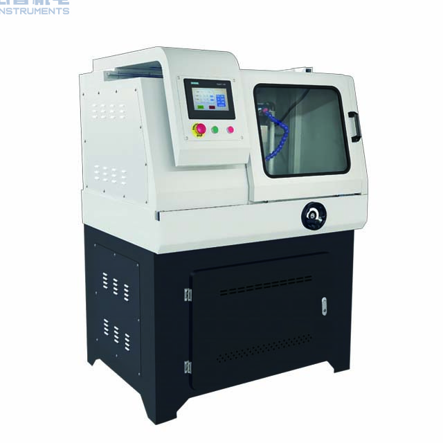 Los laboratorios metalúrgicos utilizan la máquina de corte de muestra metalográfica automática de cortador CM-100YZ
